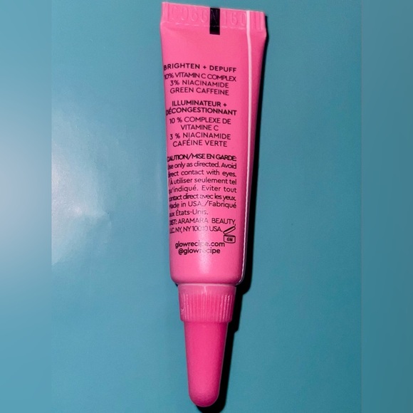 Glow Recipe Guava Vitamin C Bright-Eye Gel Cream. Mini, Contour, Firm, Flex NWOT - Picture 3 of 5